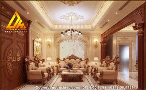 Bộ Hoàng Gia Bọc Đệm mẫu Vương Miện