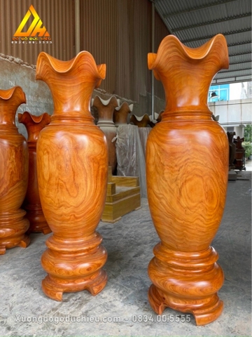 Lục Bình Gỗ Hương Đỏ