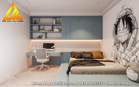 Phòng ngủ Vua Hải Tặc cho bé (P2)