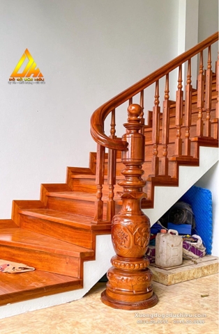 Cầu Thang Gõ Đỏ,Cẩm Vàng,Lim