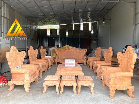 Bộ Louis 16 món Hương Đá(A Tuấn Tuyên Quang)