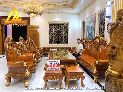 Bộ Hoàng Gia Dát Vàng 10 món(Bán về Thanh Hoá)