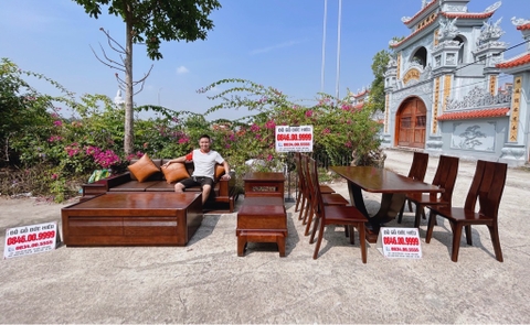 Bộ Sofa zito + Bộ bàn ăn(Bán về Bình Dương)