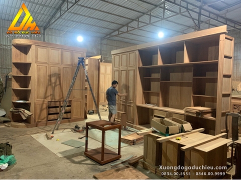 Combo Tủ Áo kịch trần theo yêu cầu