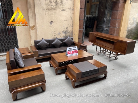 Combo Sofa zito Đùi Gà + Kệ Tivi (Bán về Quốc Oai HN)