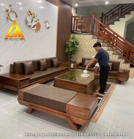 Bộ Sofa zito thuyền (Bắc Ninh)