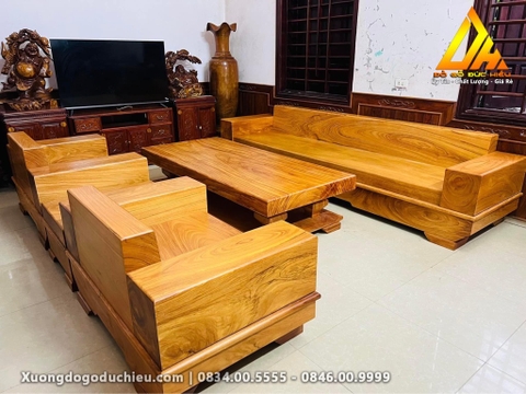 Bộ Sofa Đối Nguyên Khối(Lạng Sơn)