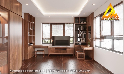 Combo Phòng Ngủ gỗ Óc Chó