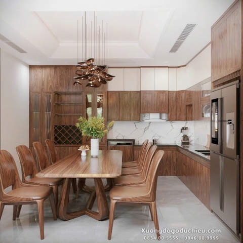 Bàn Ăn quả lê (hàng đặt theo thiết kế)