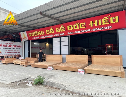 3 Giường gõ đỏ + Sofa