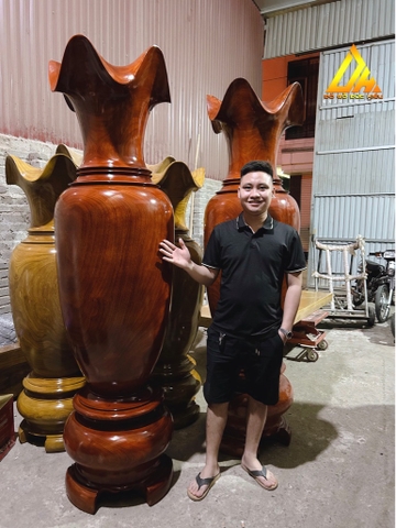 Lục Bình Gỗ Hương 2m2