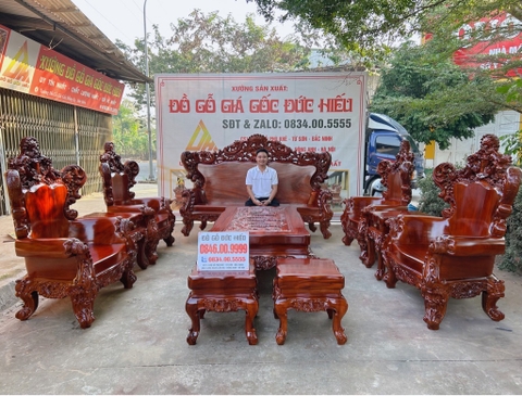 Bộ Hoàng Gia Nguyên Khối Đoản 2m5(Bán về Hải Dương)