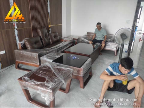 Combo phòng khách sofa zito & vách(Bắc Ninh)