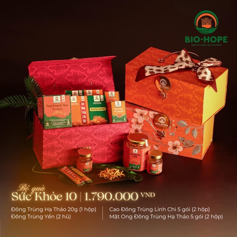 Bộ Qùa Sức Khỏe 10 - Quà Tết 2026