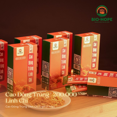 Cao Đông Trùng Linh Chi Hộp 5 gói