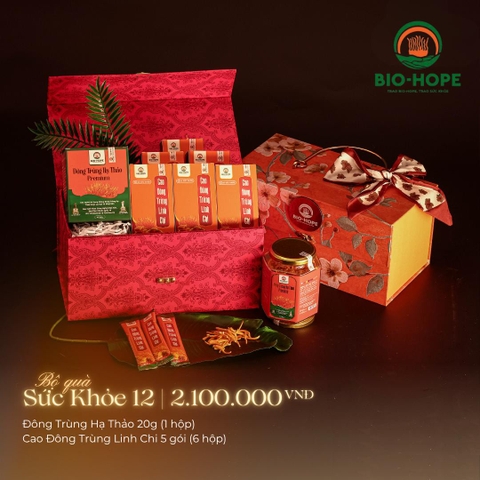 Bộ Qùa Sức Khỏe 12 - Quà Tết 2026