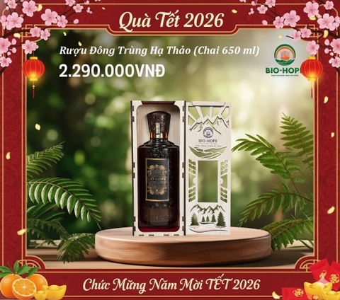 Rượu Đông Trùng Hạ Thảo (Chai 650ml)