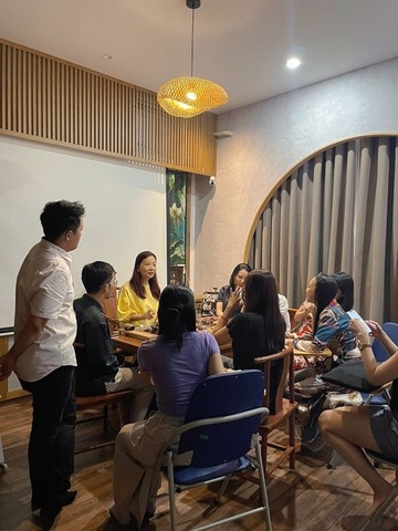 🍵 KHÔNG GIAN NHẸ NHÀNG TĨNH TÂM CHO CÁC BUỔI ĐÀO TẠO