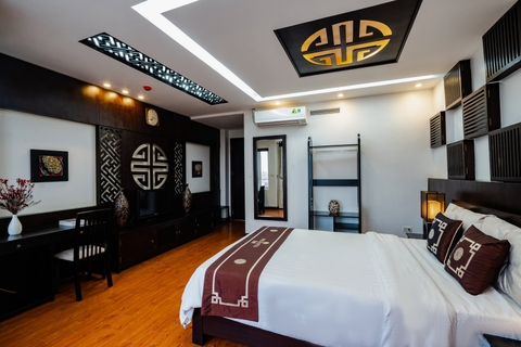 Căn hộ 2 phòng ngủ phong cách Indochine