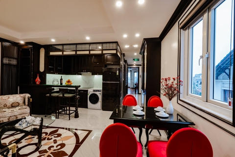 Căn hộ 2 phòng ngủ phong cách Indochine