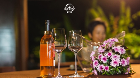 Khám phá về dòng rượu vang hồng