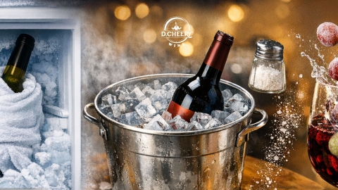 Cách làm lạnh rượu vang nhanh chóng: Chuẩn gu thưởng thức