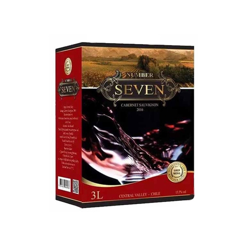 Bịch Rượu Vang Number Seven