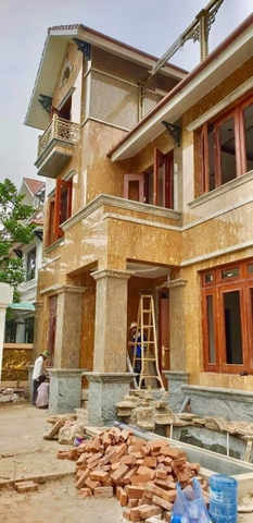 Đá ốp mặt tiền 1