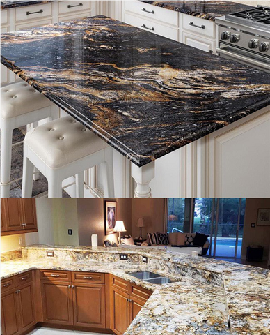 Đá Bếp Đá tự nhiên Granite – Fusion Gold