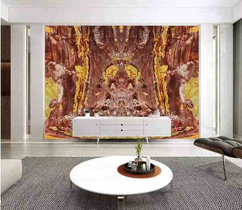 Đá ốp vách tivi mẫu 014