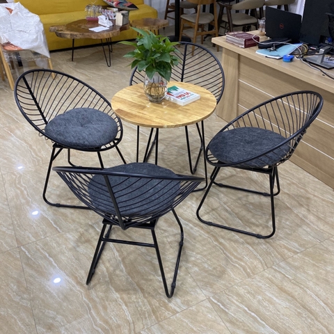 Bàn ghế ngoài trời HA343