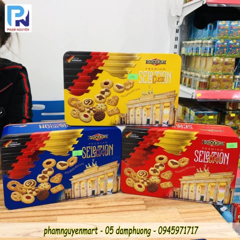Bánh quy tổng hợp Quickbury Premium Selection 300gr