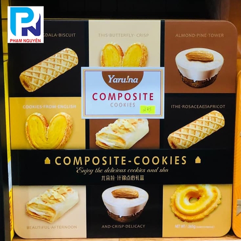 Bánh quy Yaru!na Composite Cookies 365gr