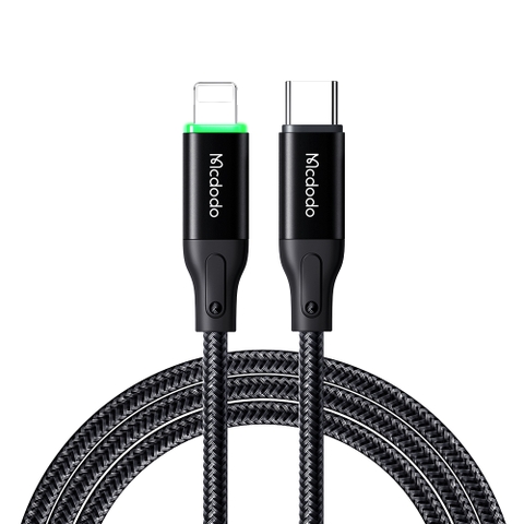 Cáp Sạc Nhanh Mcdodo 36W Type-C to Ln Thông Minh | Tự Ngắt Khi Đầy, An Toàn Sạc Đêm