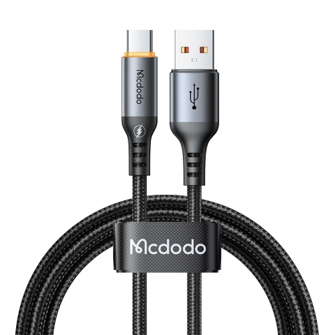 Cáp Sạc Mcdodo Cab Smart 6A USB to Type-C | Tự Ngắt Thông Minh, Có Đèn Báo Sạc