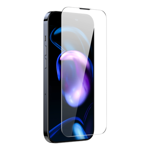 Cường lực Baseus All-glass Crystal Tempered Glass Film (Cellular Dust-proof)  iP14 FastStick