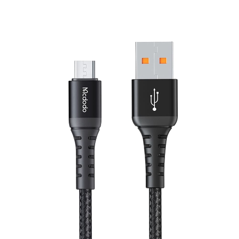 Cáp Sạc Nhanh Mcdodo Buy Now 3A USB to Micro | Dây Dù Siêu Bền, Chống Đứt Gãy