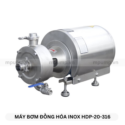 Máy bơm đồng hóa inox 316 HDP-20-316