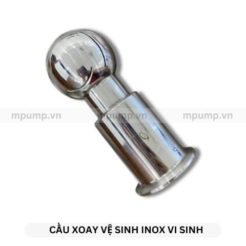 Quả cầu xoay inox vi sinh vệ sinh bồn