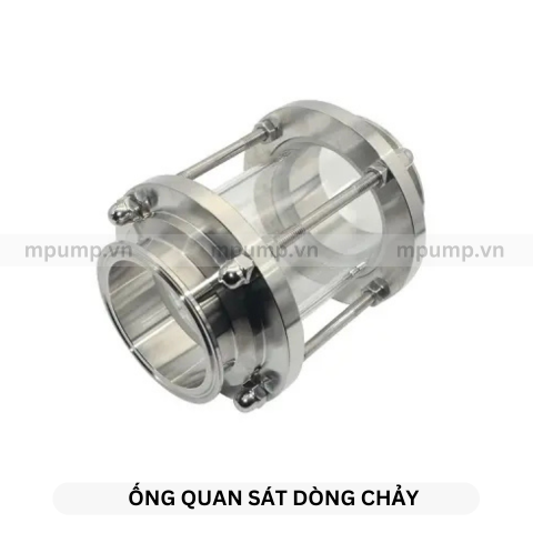 Ống kính quan sát dòng chảy inox vi sinh
