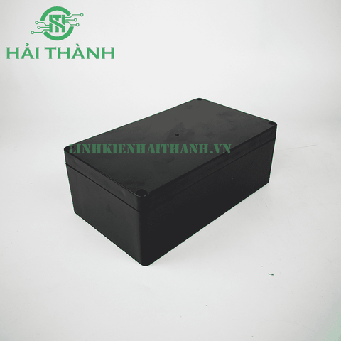 HỘP 200*120*75MM NHỰA ABS CHỐNG NƯỚC, MÀU ĐEN