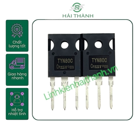TYN80C HÀNG MỚI CHÍNH HÃNG SCR TO247-3 (1600V, 80A)