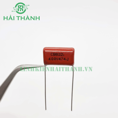 TỤ CBB 474J 400V  470nF 0.47uF 16MM*10MM