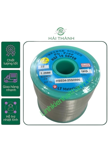 Thiếc SOLDER HÀN QUỐC KHÔNG CHÌ 1KG