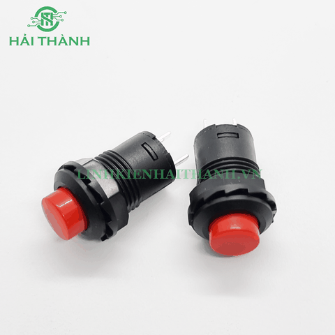 CÔNG TẮC NHẤN GIỮ PB-1201 1.5A 250VAC MÀU ĐỎ XANH