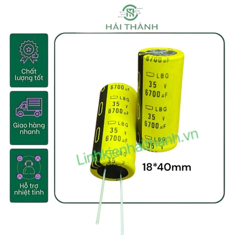 6700UF 35V Màu Vàng