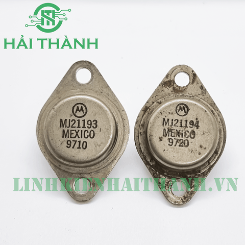 MJ21193 21194 THÁO MÁY TRANSISTOR PNP-NPN TO3P (16A,250V,250W)