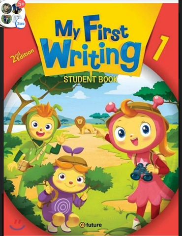 4A135+136. Bộ MY FIRST WRITING 1 (SB + WB) - phun