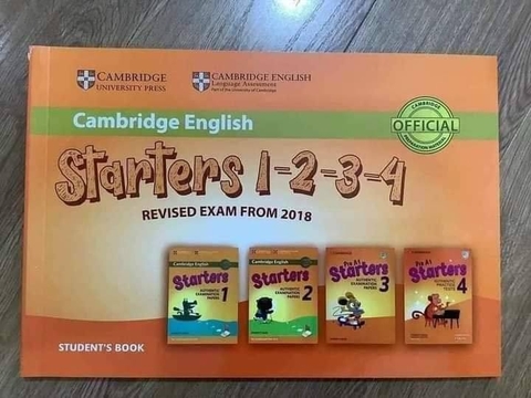 Cambridge in gộp Authentic Starters 1,2,3,4