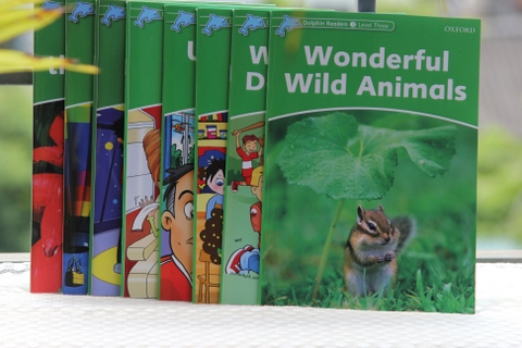 Combo 8 quyển : Dolphin reader Level 3 in khổ A5